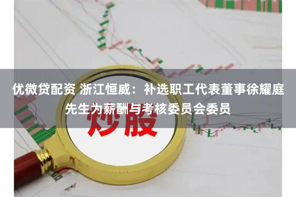 优微贷配资 浙江恒威：补选职工代表董事徐耀庭先生为薪酬与考核委员会委员